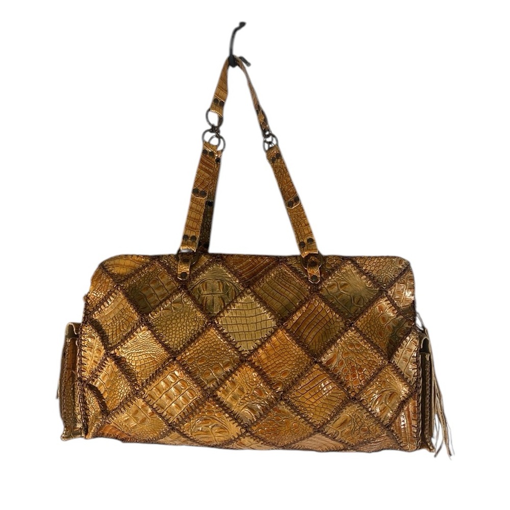 Alligator 🐊 Hide Leather Tote Bag Purse Handmade Bag